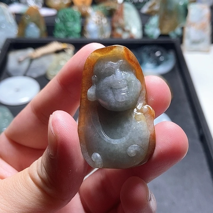 翡翠未镶嵌颈饰翡翠a货