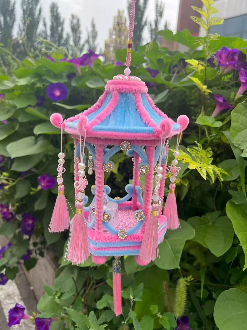 【好家】宫灯扭扭棒材料包宫灯材料包DIY手工扭扭棒材料配件