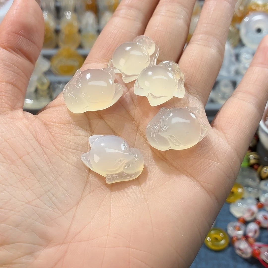 玛瑙/玉髓未镶嵌颈饰