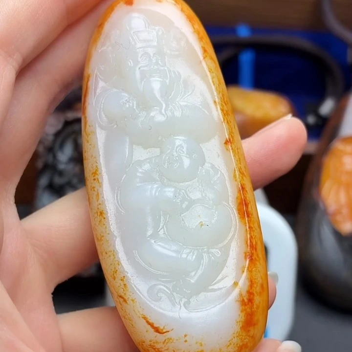 和田玉玉石挂件N0104拍一发一