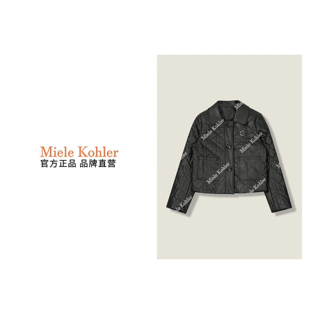 时尚百搭翻领穿搭短外套上衣MKOSS6312【澳门小源同款】