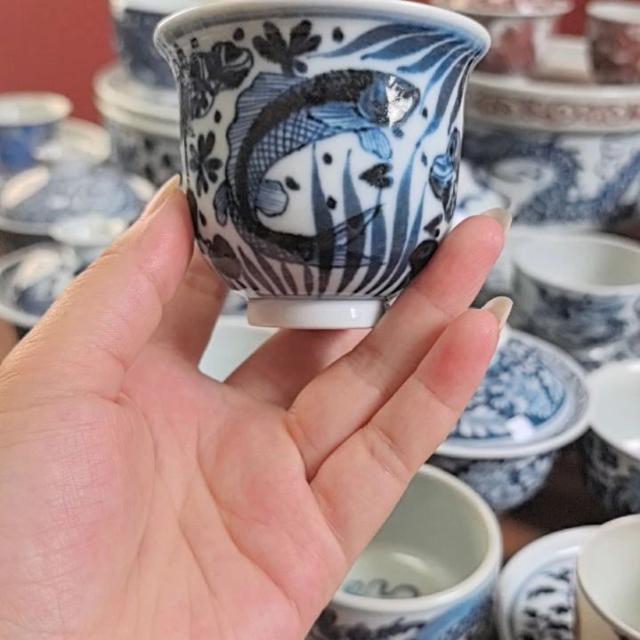 【闪购商品】景德镇手绘杯杯杯
