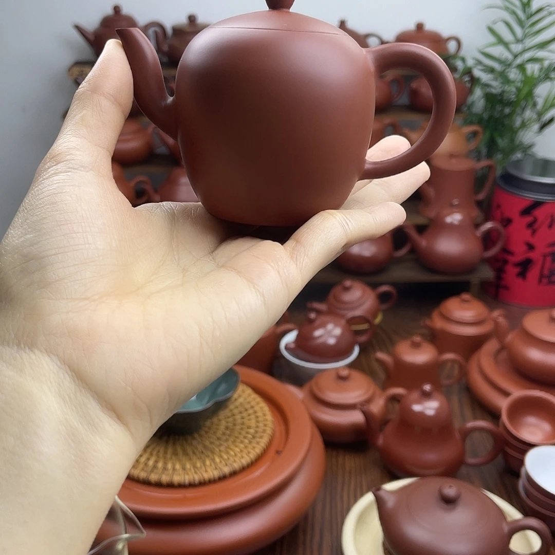 X***h紫砂茶壶手拉壶美人肩130cc