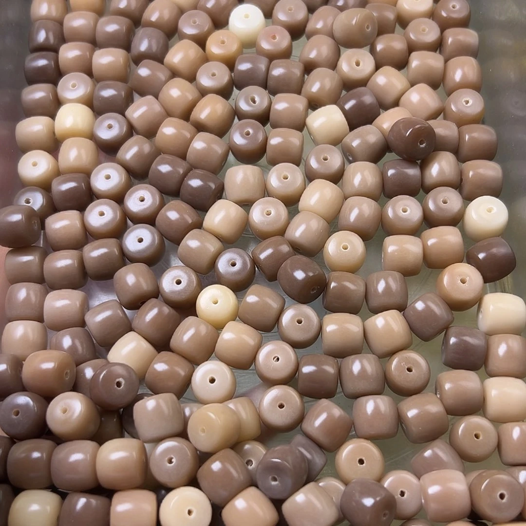 菩提根/象牙果手串卡12干枯梅桂直切240颗左右