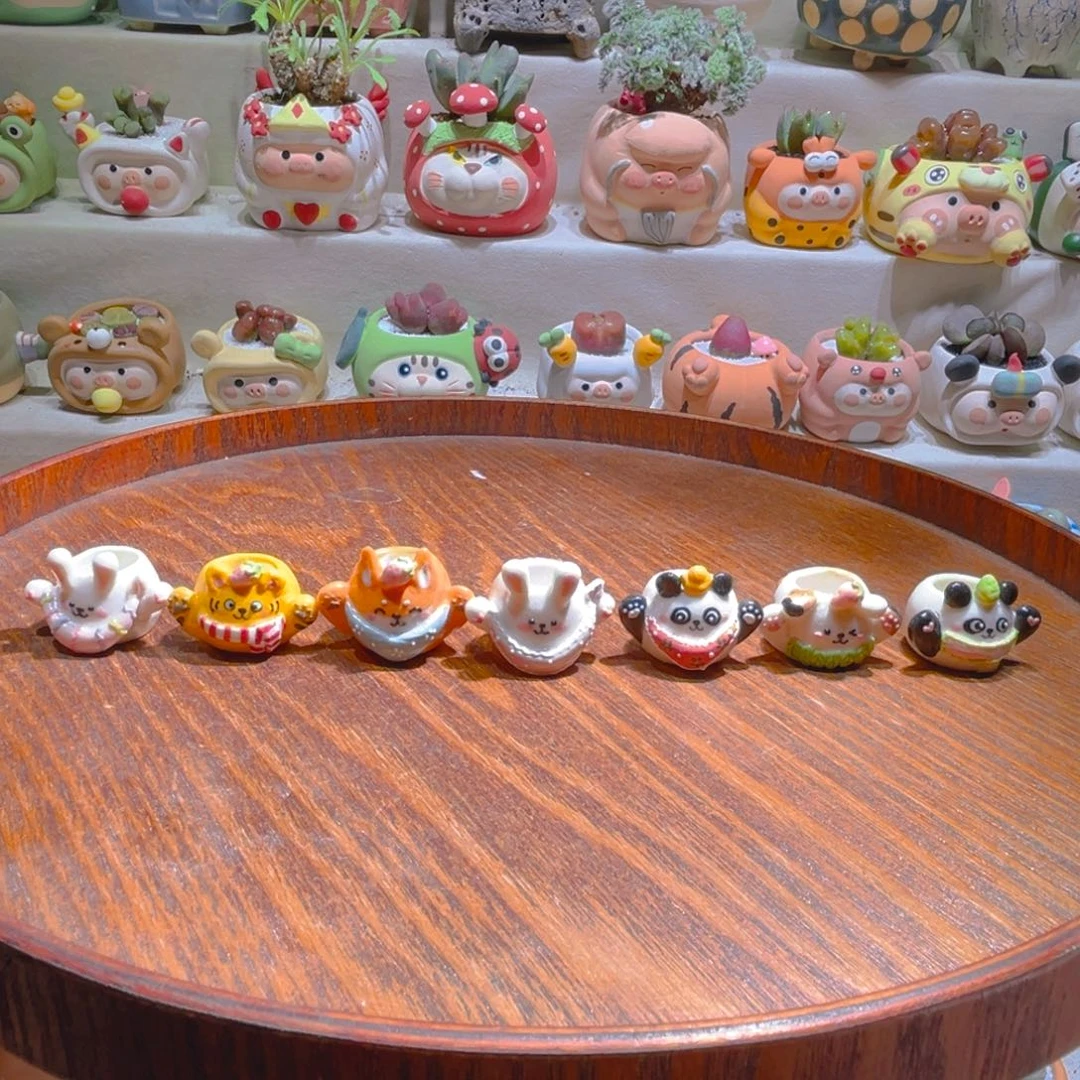 085纯手工制作重工盆盆25一个