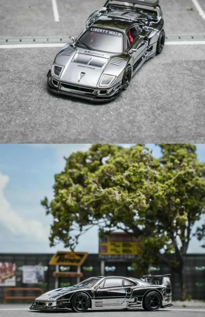 新品现货 INNO 1/64 LBWK F40 北京展会限定 合金汽车模型