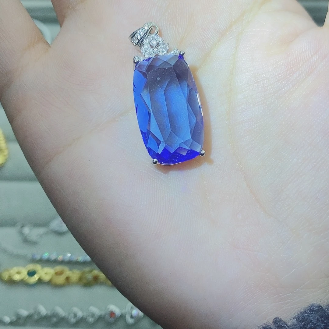 【闪购商品】托帕石耳饰银S925镶嵌
