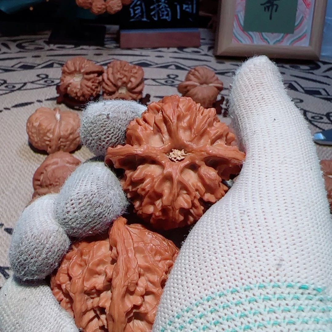 老***线文玩核桃吊坠核桃