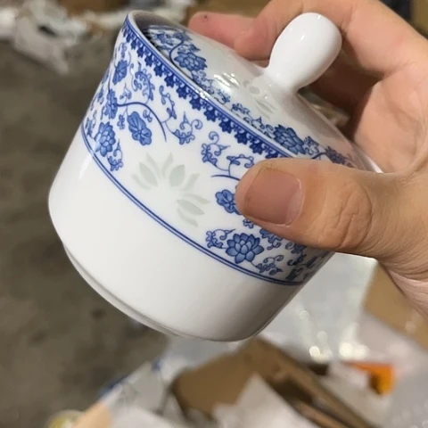 陶瓷炖盅一个陶瓷陶瓷