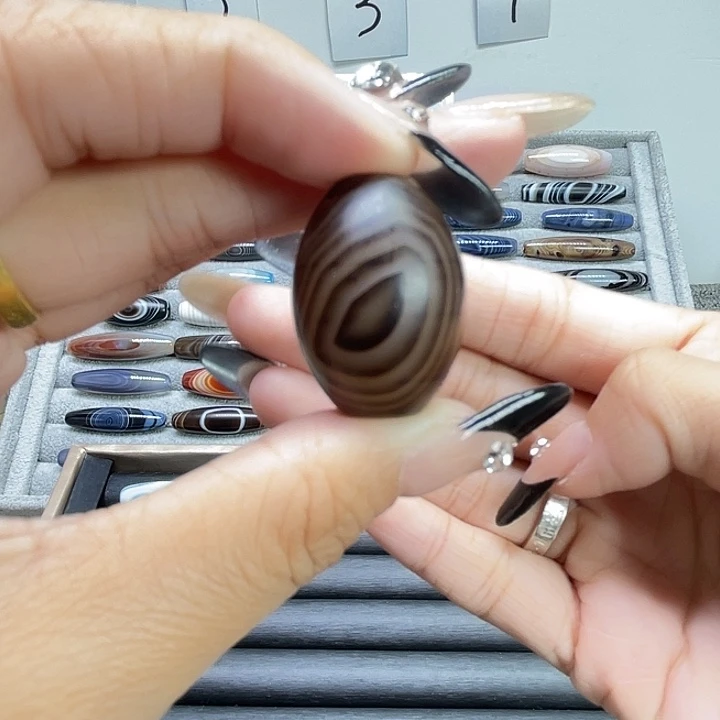 玛瑙/玉髓合金珠宝半成品