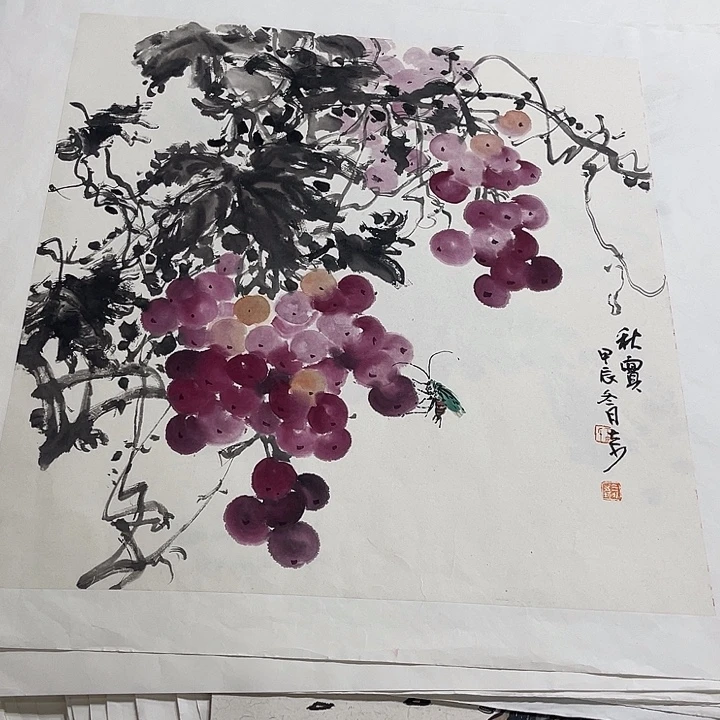 姜奇老师花鸟作品50×50