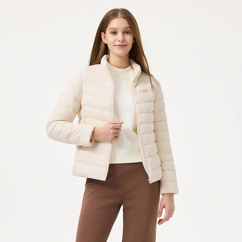 【百城万象专属】坦博尔轻暖舒适女款时尚羽绒服TB5330266A