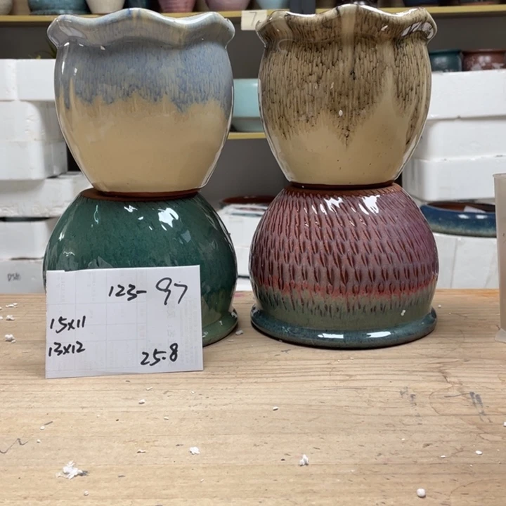 紫砂花盆多肉花盆微瑕97