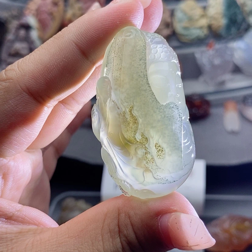 【闪购商品】未镶嵌吊坠定制玛瑙