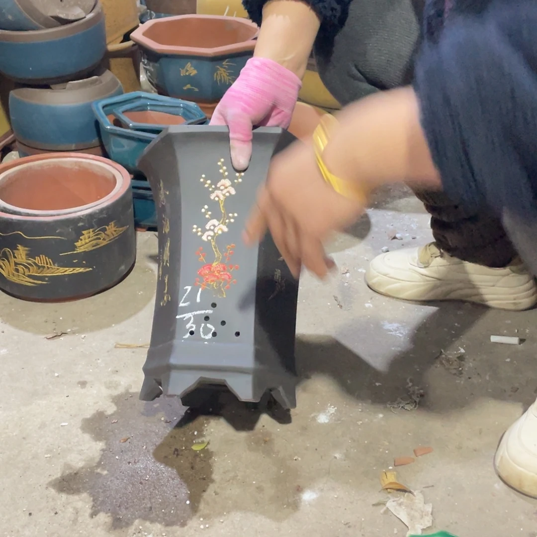 紫砂花盆紫砂之都