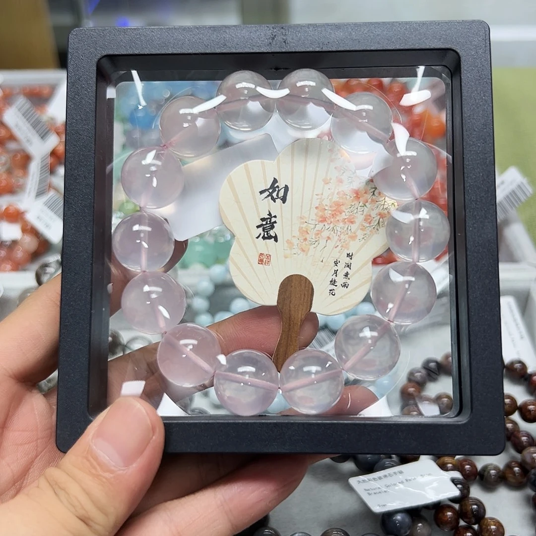 水晶手链未镶嵌卡16星光粉