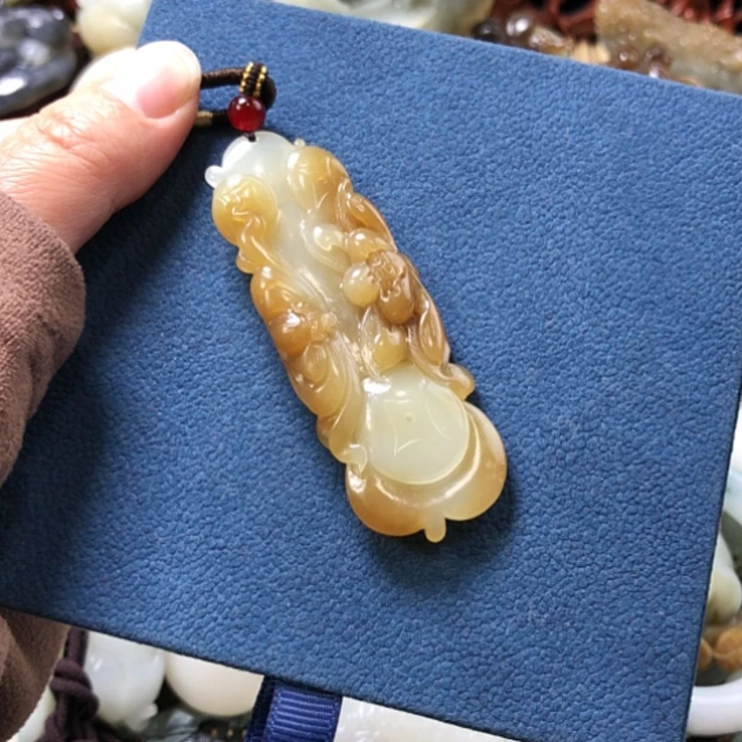 【闪购商品】和田玉颈饰未镶嵌鼎****1