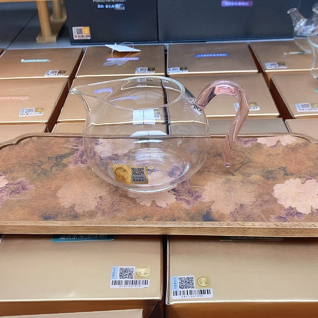 禾器淡然茶海浅粉色无原盒