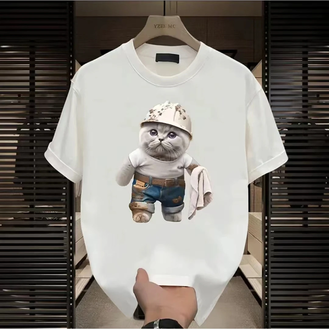 重磅240克男士爆款百搭短袖T恤潮牌夏季纯棉新款网红潮流简约