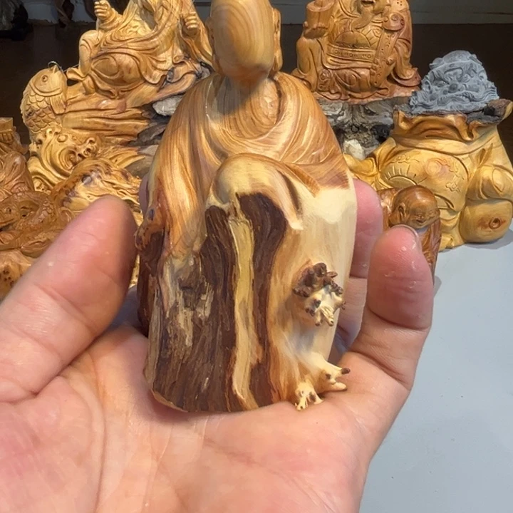 柏木（崖柏）根雕工艺摆件