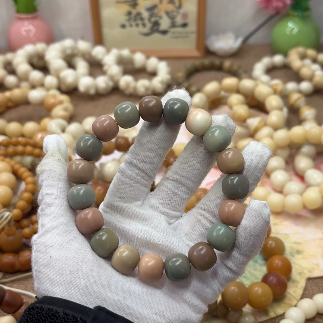 菩提根/象牙果吊坠14水磨无蜡桶570