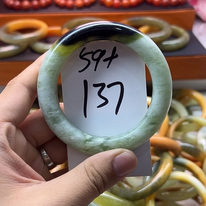蛇纹石玉合金手镯