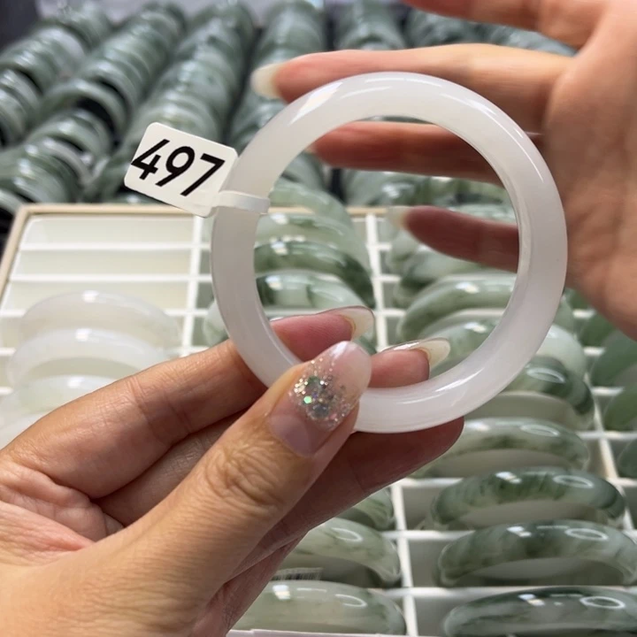 未镶嵌手镯石英质玉497