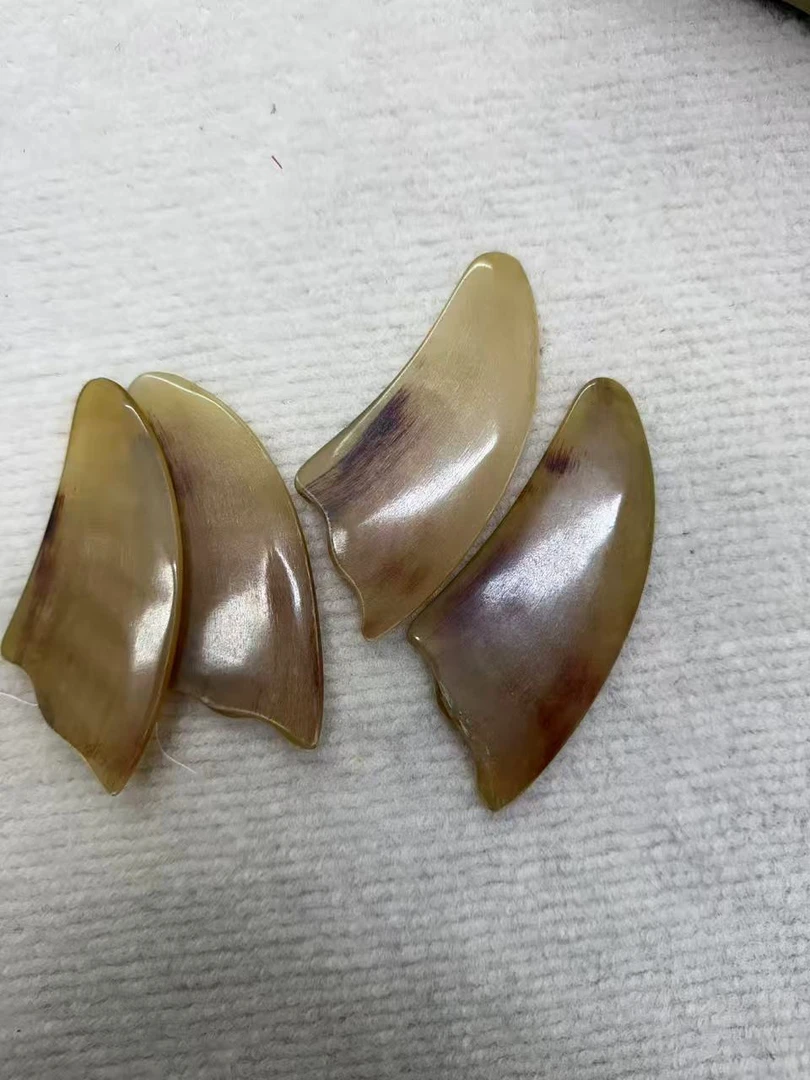 唯琳剪标  M5羊角片刮痧片棕预