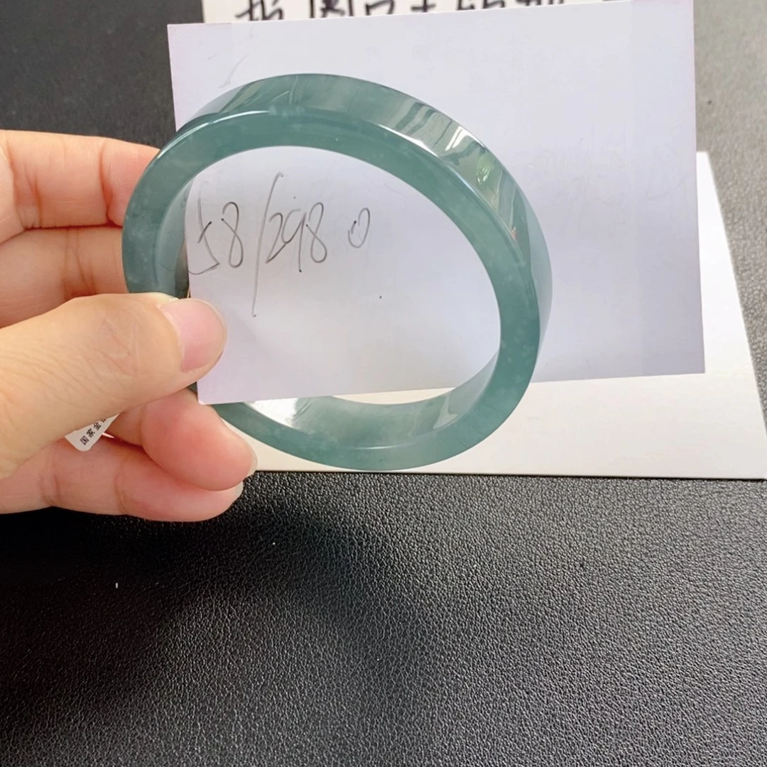 翡翠未镶嵌手镯天然翡翠