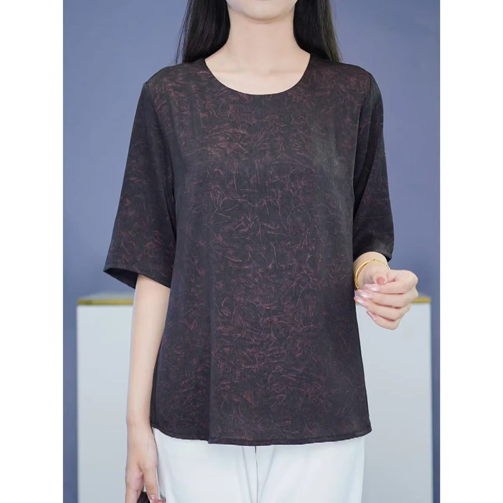 洋气质上衣独特漂亮减龄t恤小众设计感衣服微胖mm加宽加大码女装