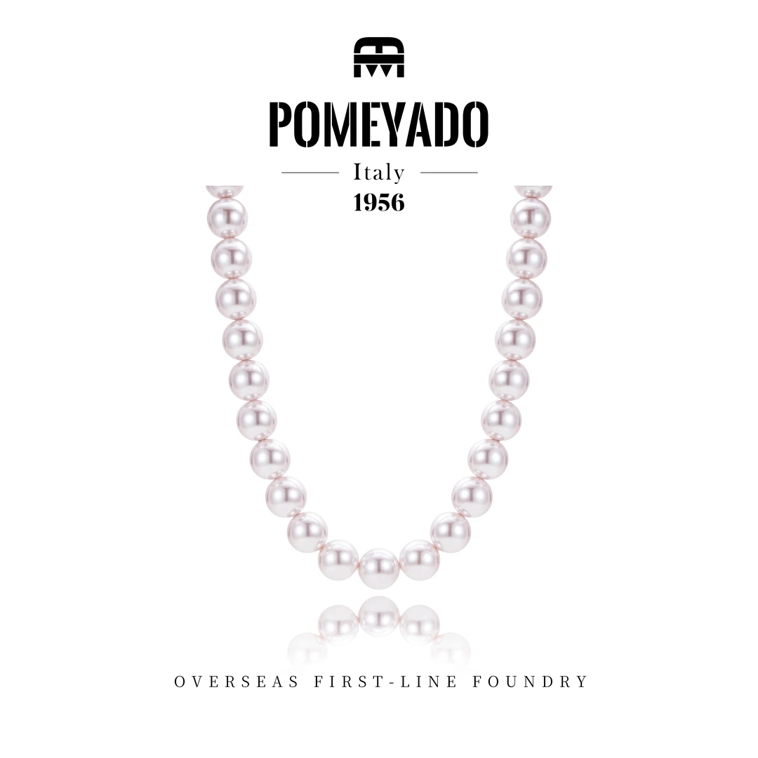 坠链均925银 POMEYADO★曼塔玫瑰高级感珠珠链 G0519