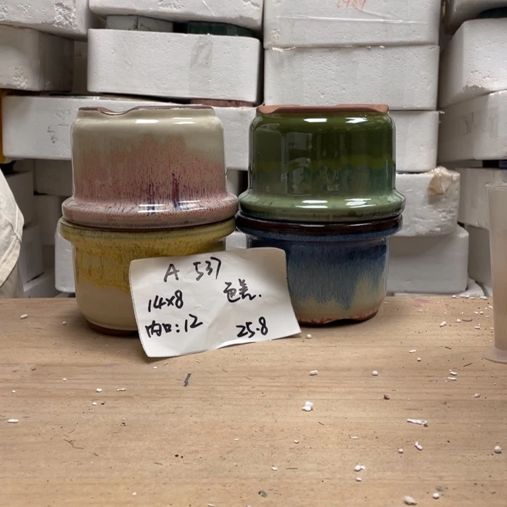 粗陶多肉花盆微瑕537