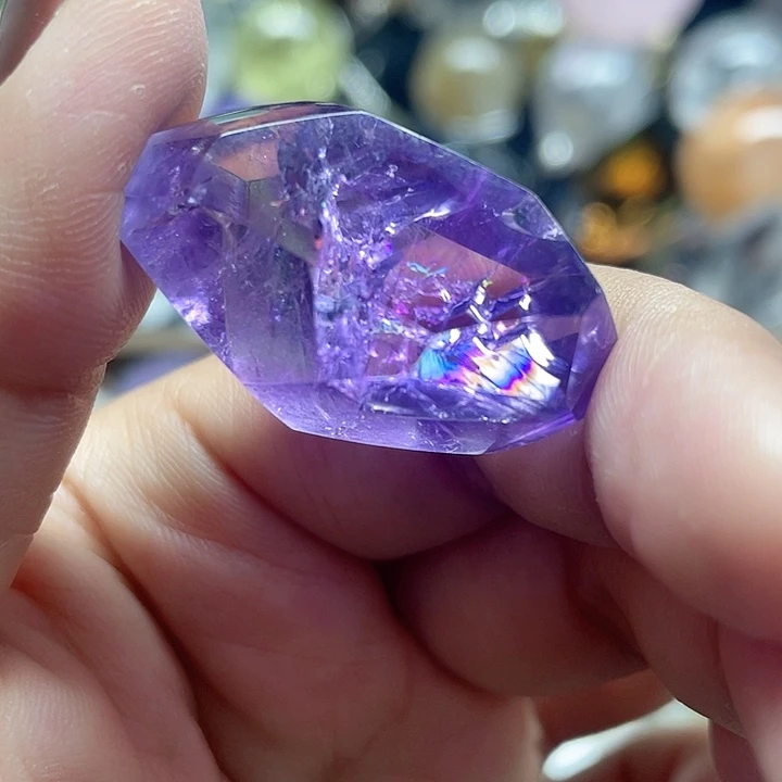 超七白水未镶嵌水晶