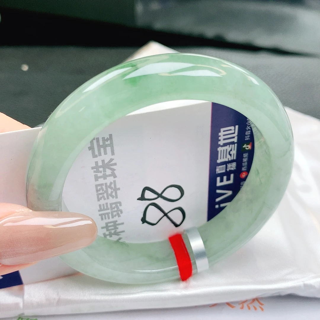 翡翠未镶嵌手镯缅甸天然a货翡翠