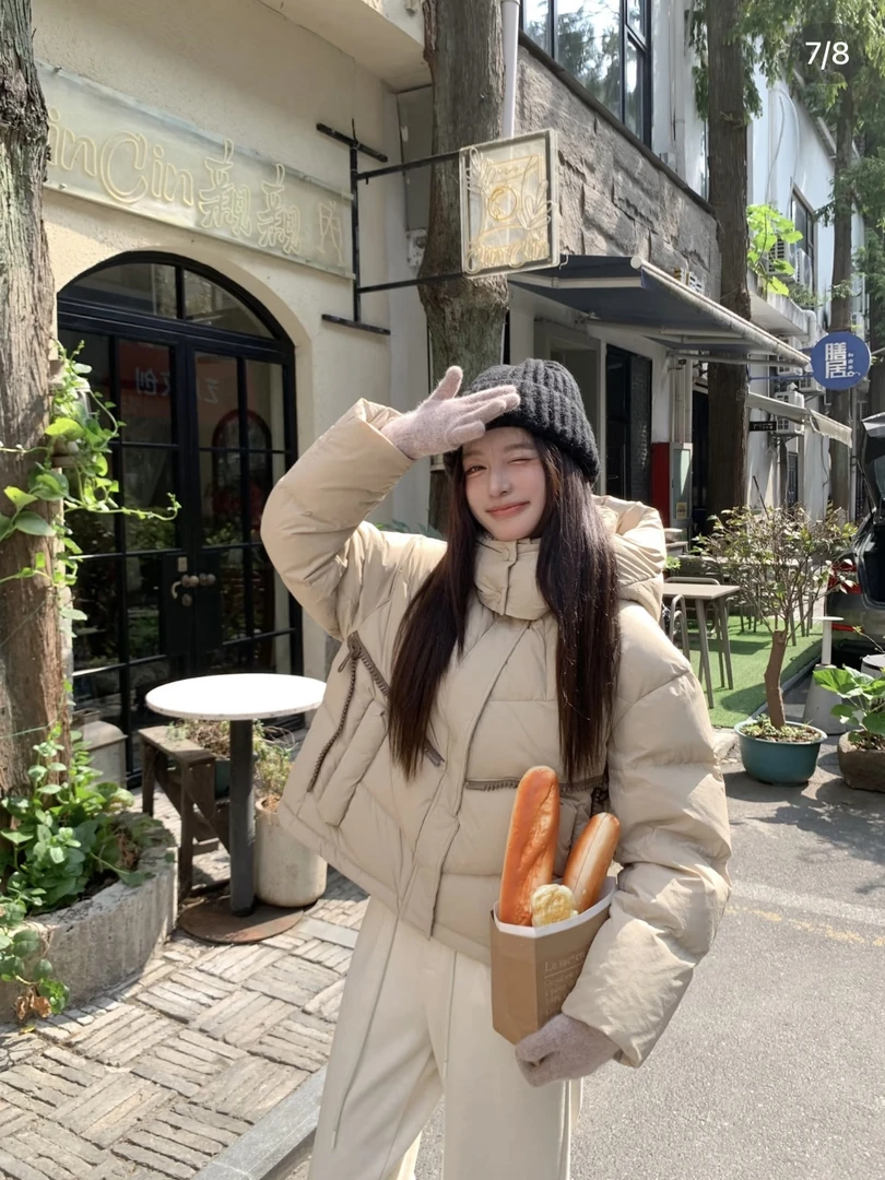 【1-50选择编码下单】2025新款羽绒服女装时尚洋气短款百搭