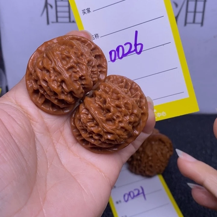 把件文玩核桃0026/40.5宫灯福利