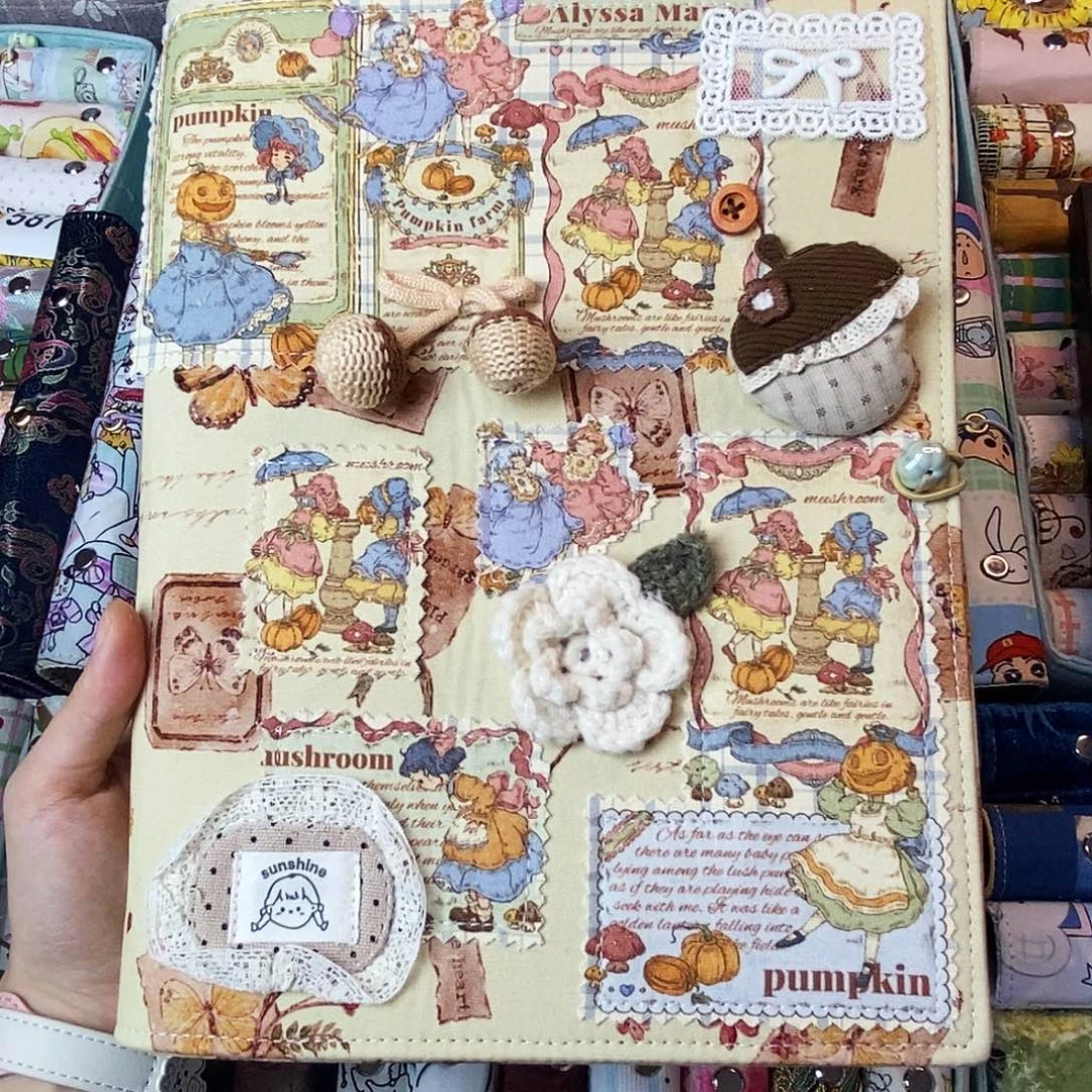 织绣B5活页送纸0507