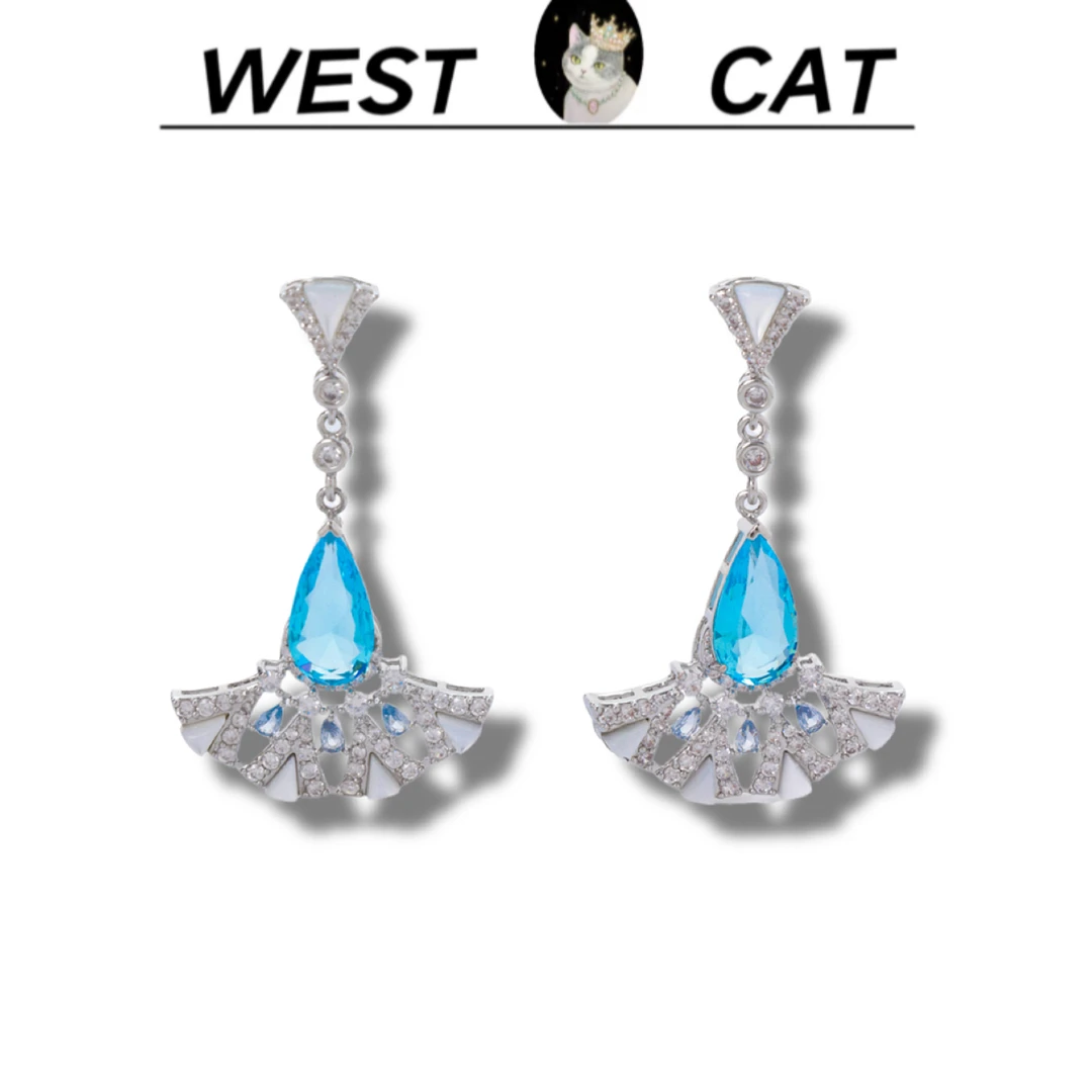 外货高品高奢耳钉V-7614