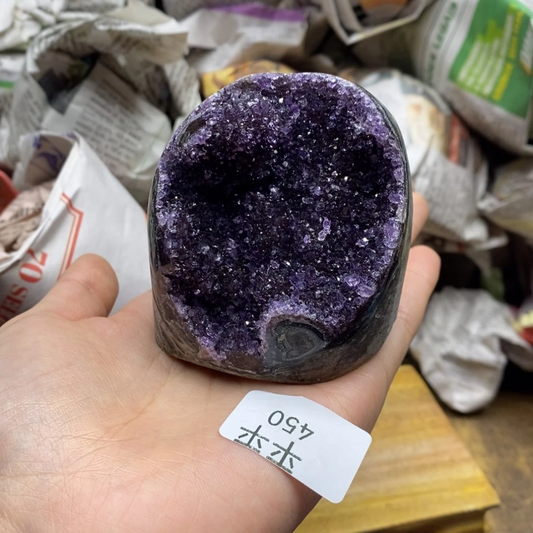 紫晶乌拉圭未镶嵌