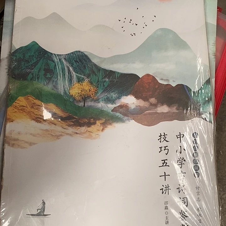 中小学生古诗鉴赏技巧50讲，两本