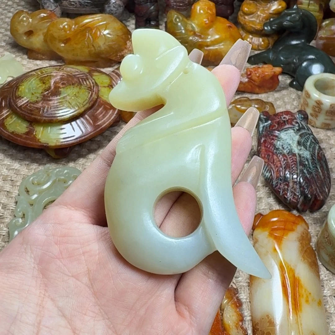 吊坠白玉菩提挂件