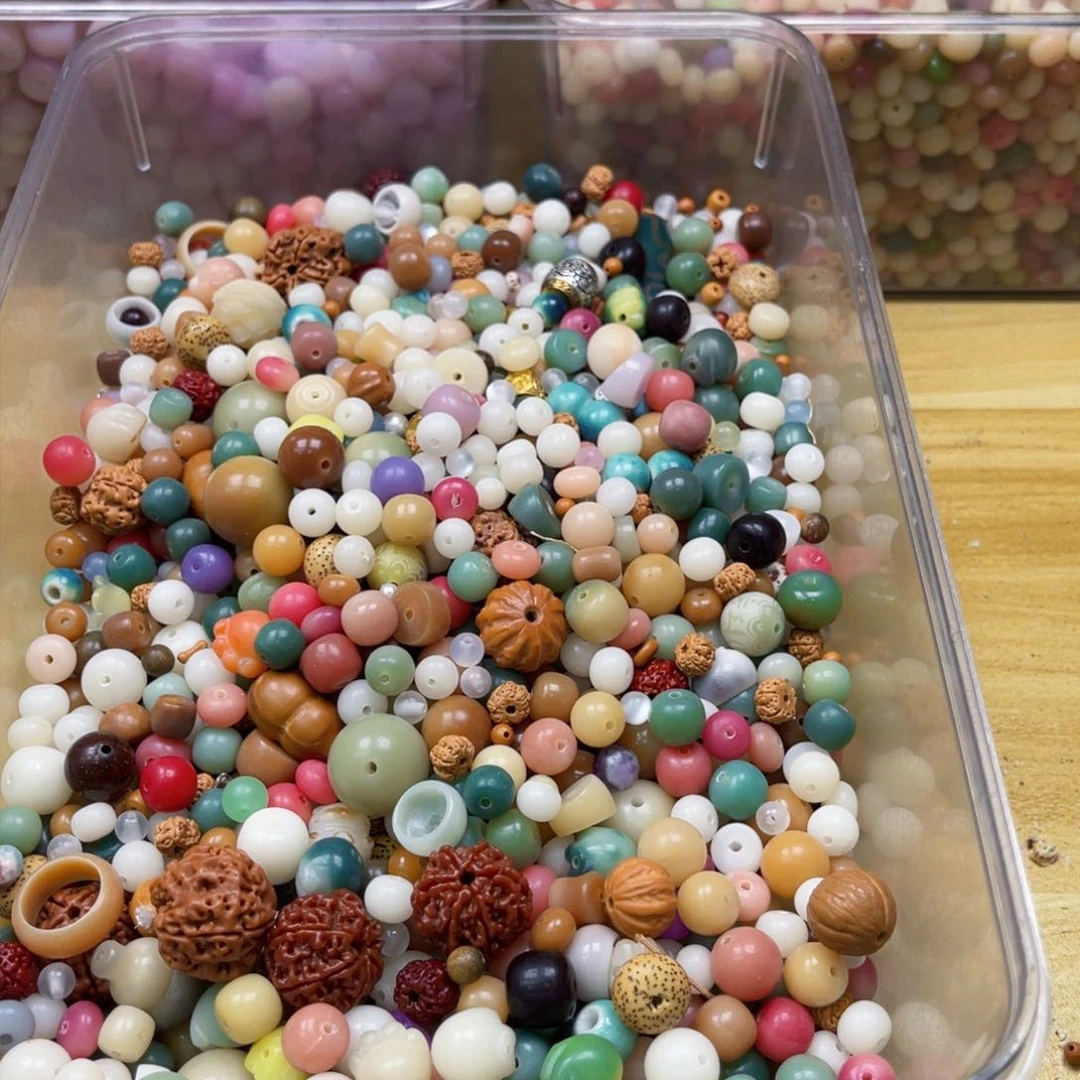 吊坠白玉菩提圆*z10mm/900-1000颗锅底