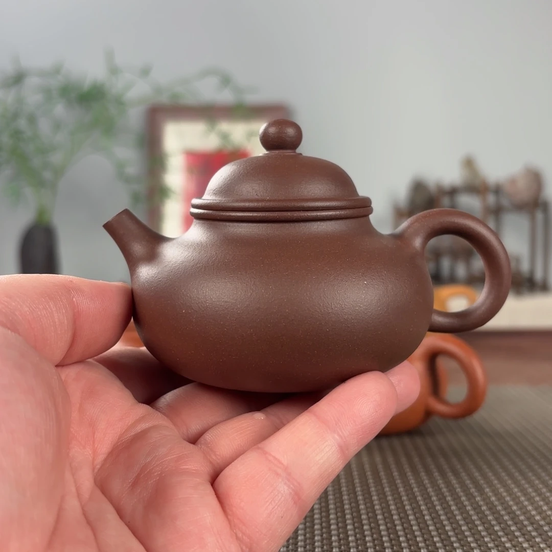 杨***3茶壶紫砂黄龙山原矿紫砂壶