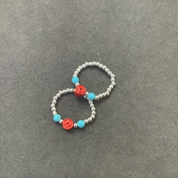 含辰砂工艺品H85-辰砂钱币一个3333