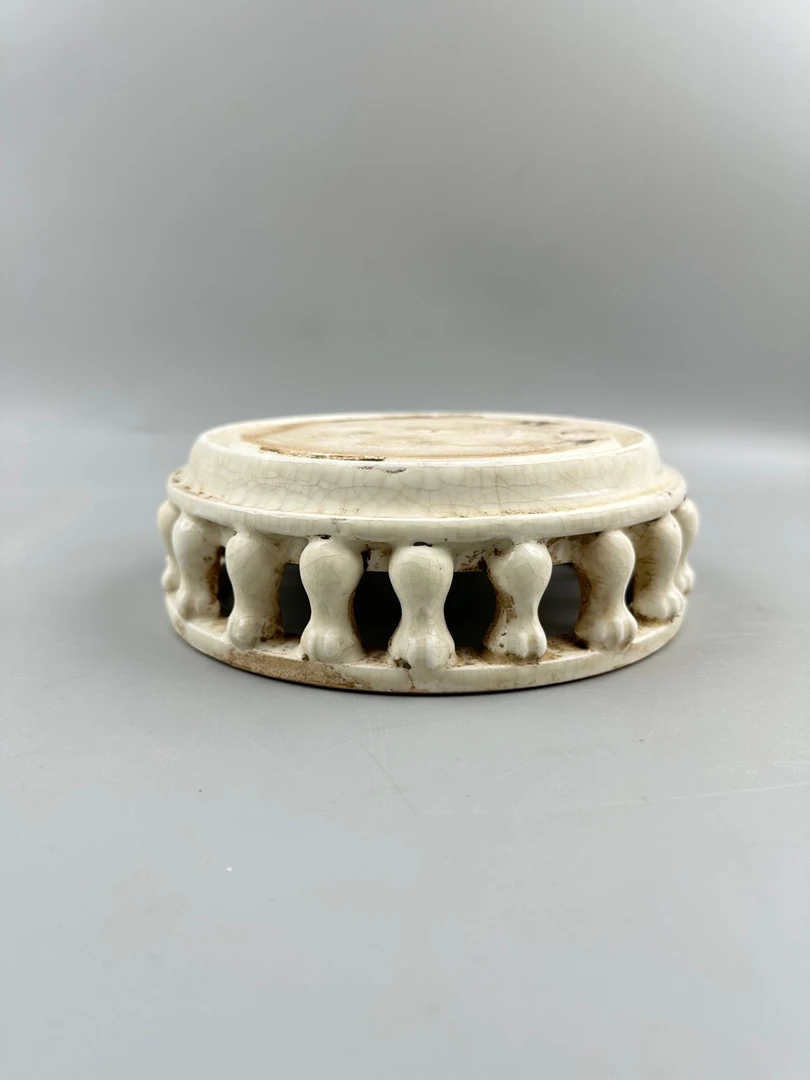 隋白百足砚台摆件摆件摆件