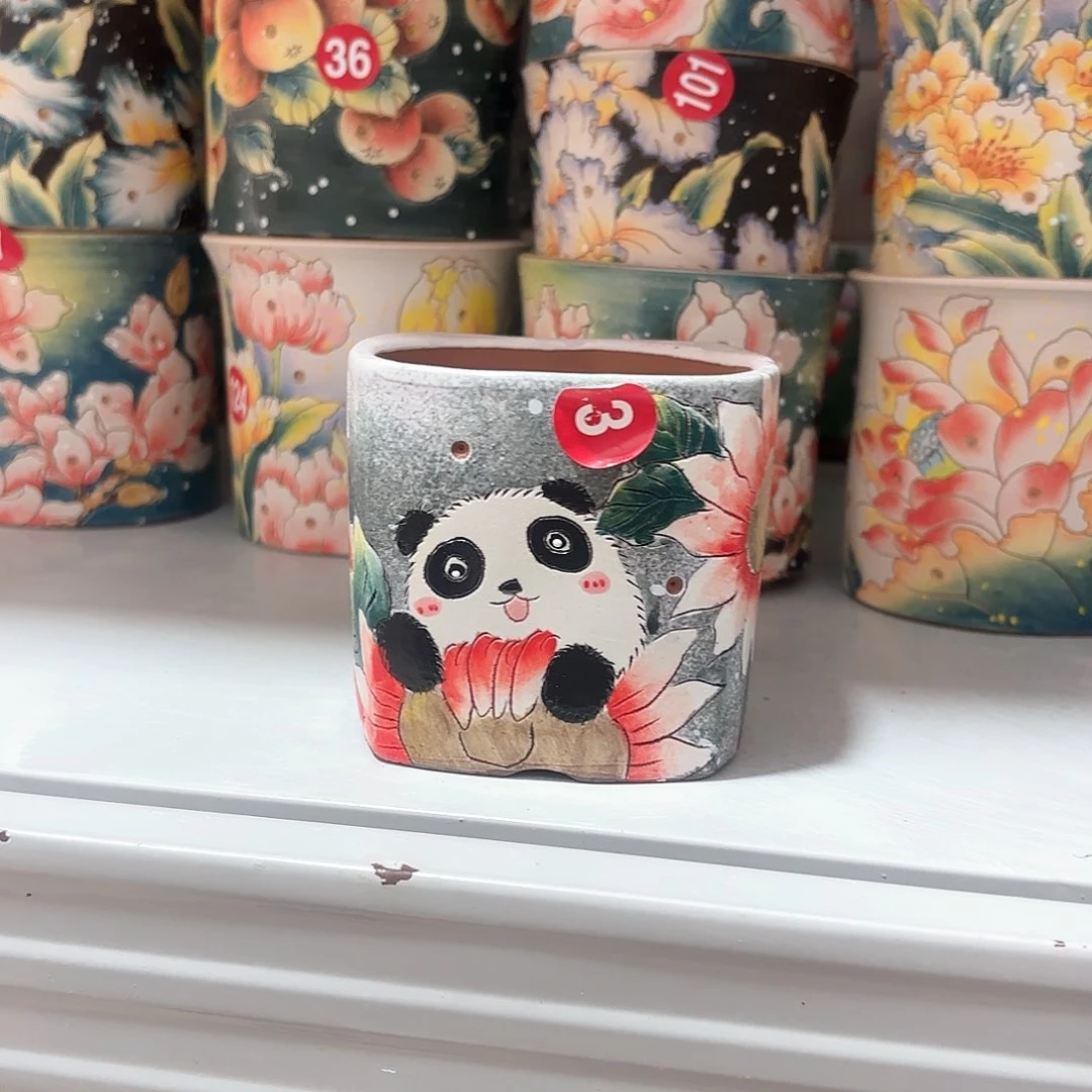 紫砂花盆手工花盆默认微瑕8/8