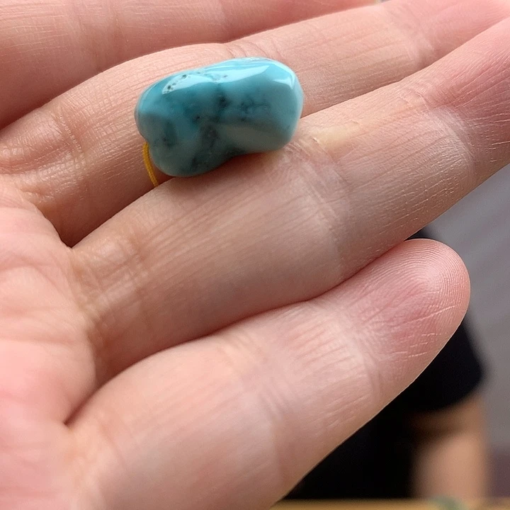未镶嵌绿松石原矿天空蓝随形
