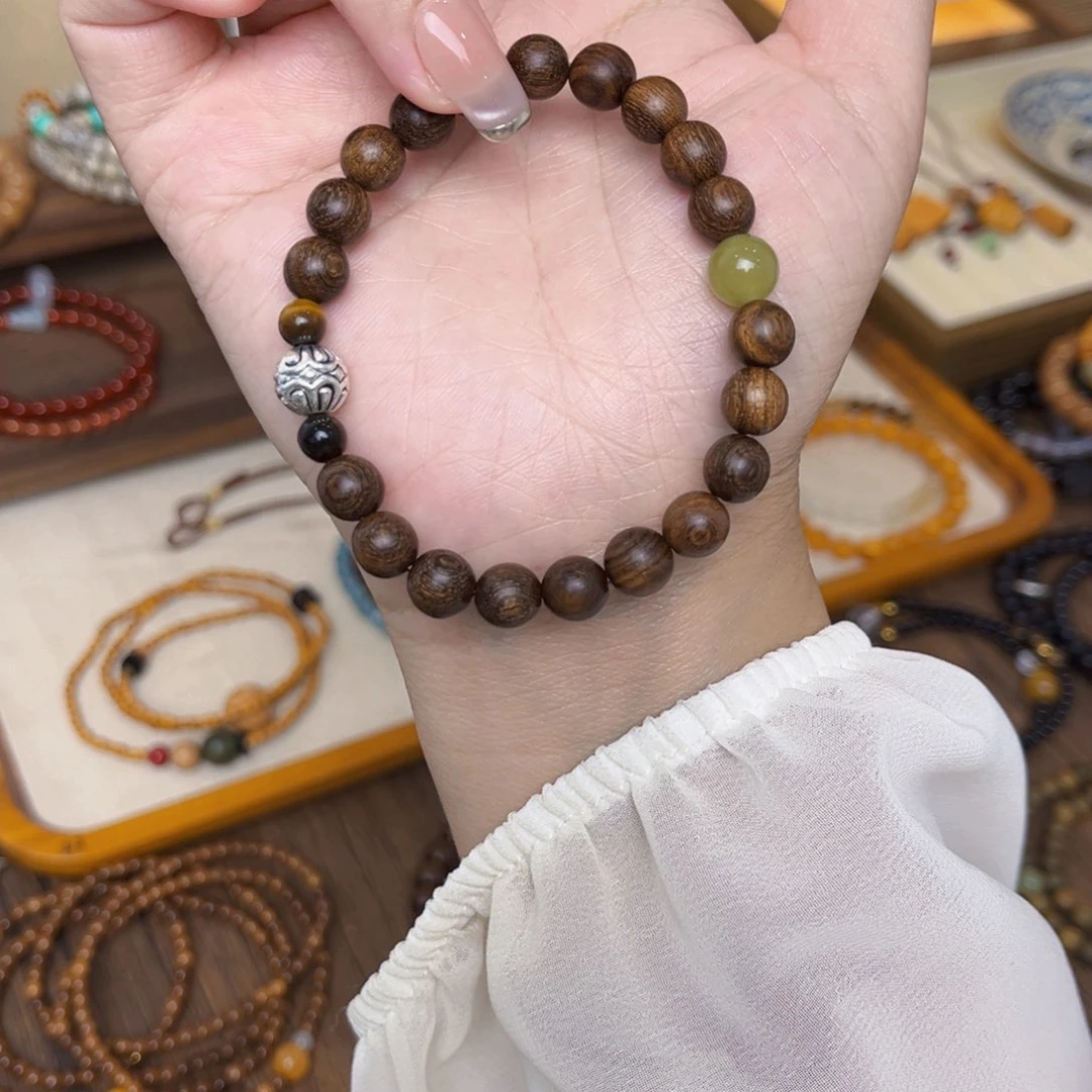 未镶嵌六道木手串