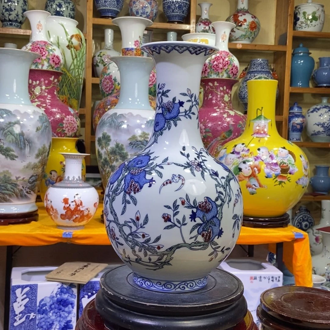 景德镇陶瓷花瓶摆件