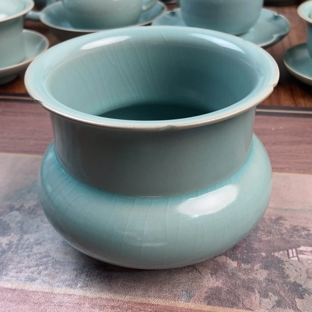 摆件原产地原矿汝瓷～茶器